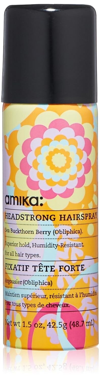 AMIKA Headstrong Hairspray 1.5 oz Sea Buckthorn Berry Obliphica