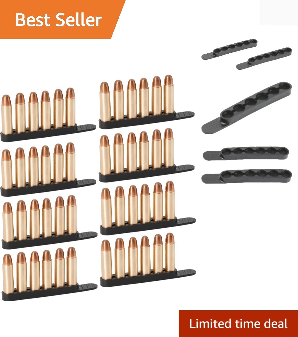 Easily Concealable Speed Loader for .38/.357 Ammo – 6-Round Slip Pocket Design