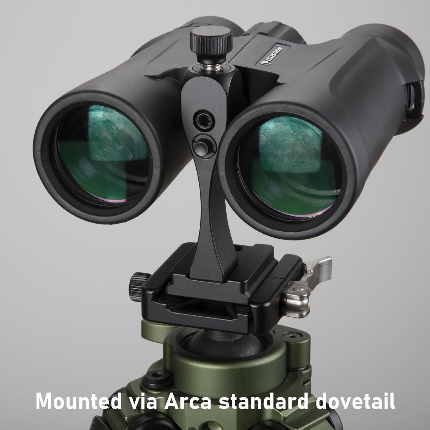 Binocular Tripod Adapter | Quick Release, 1/4"-20 Thread & Arca-Dovetail