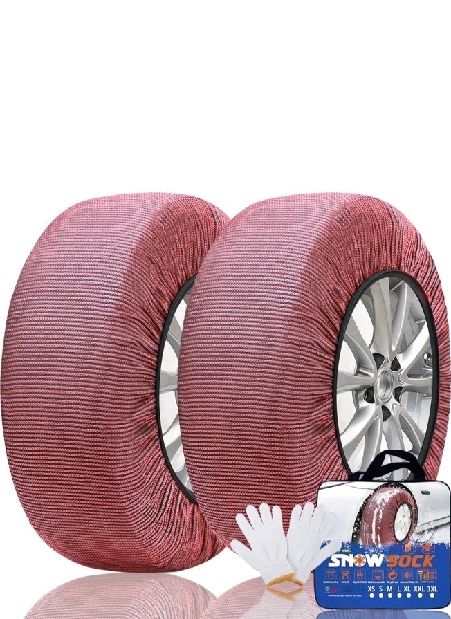 KANIYA Snow Socks for Large Car & Truck Tires EN-16662-1