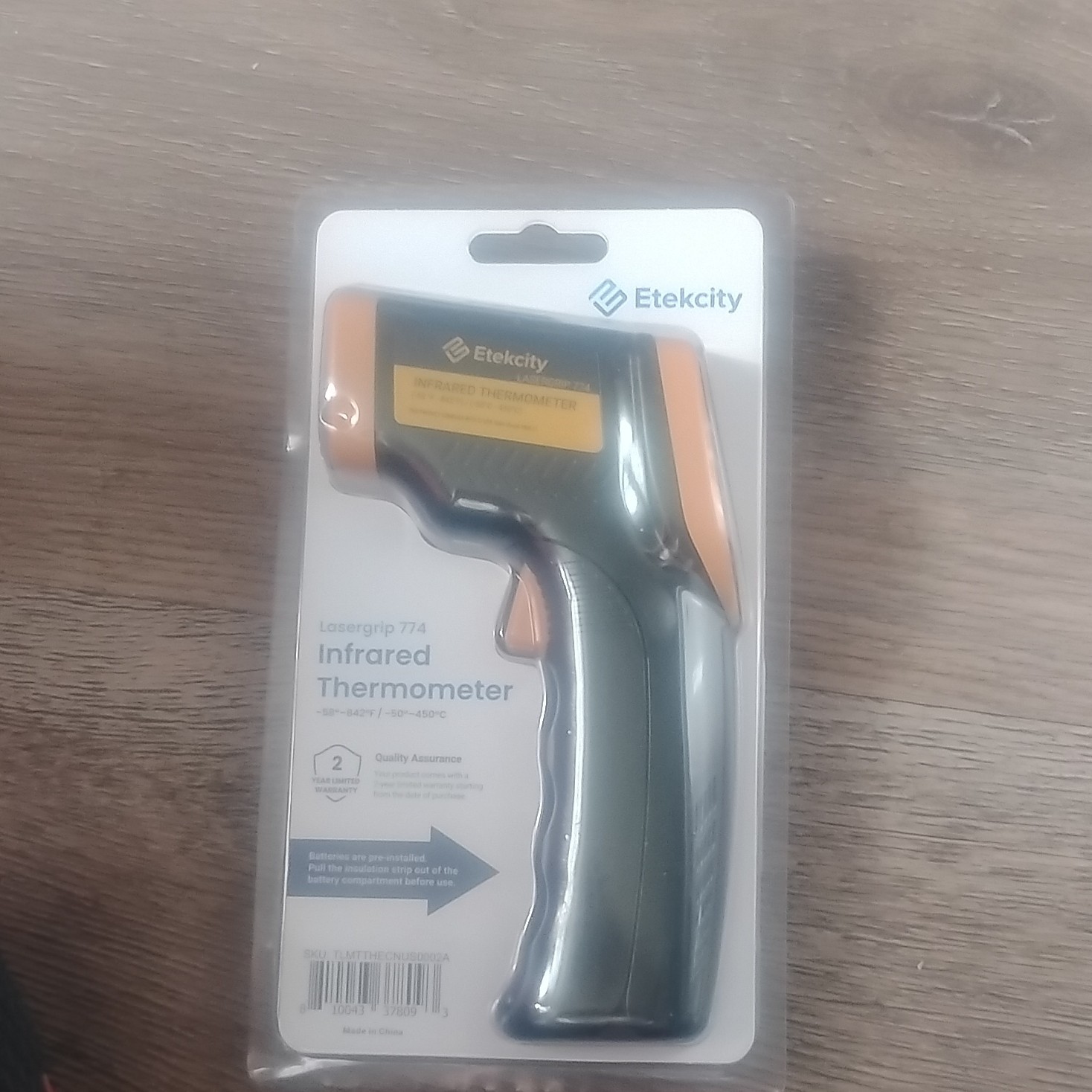Etekcity Lasergrip 774 Digital Infrared Thermometer -58°–842°F / -50°–450°C