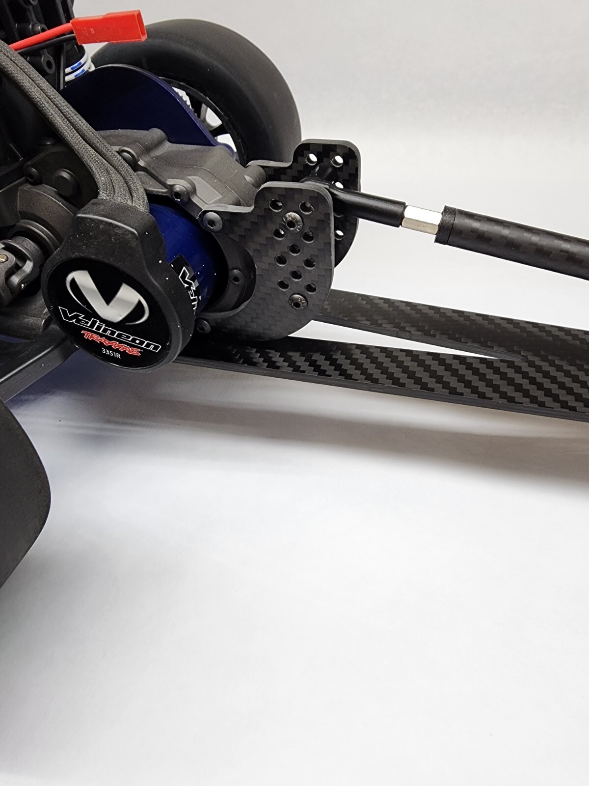 Traxxas Drag Slash Carbon Fiber Wheelie Bar "FAT MAX" w/Carbon Fiber Rod