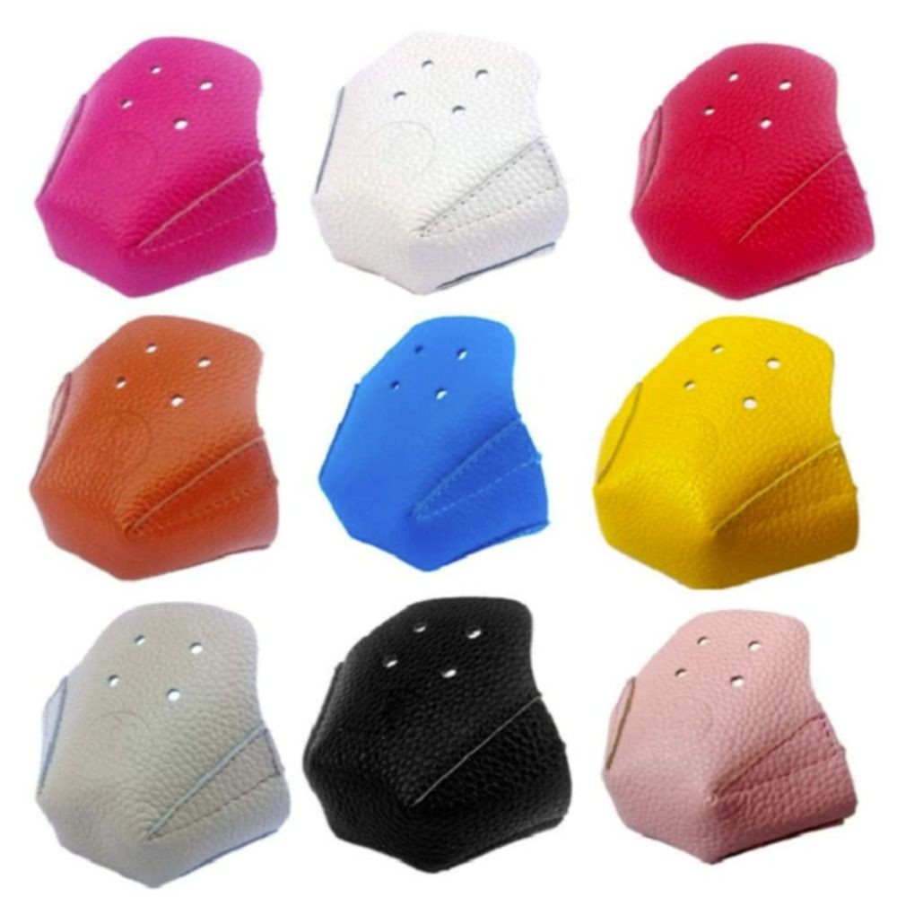 1 Pair Skates Roller Anti-friction Feet Toe Cap Guard Leather Skating Cover