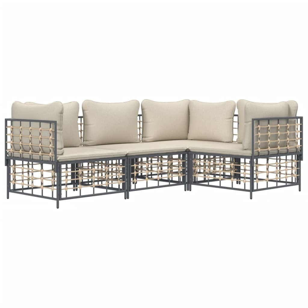 Garden Lounge Set Anthracite