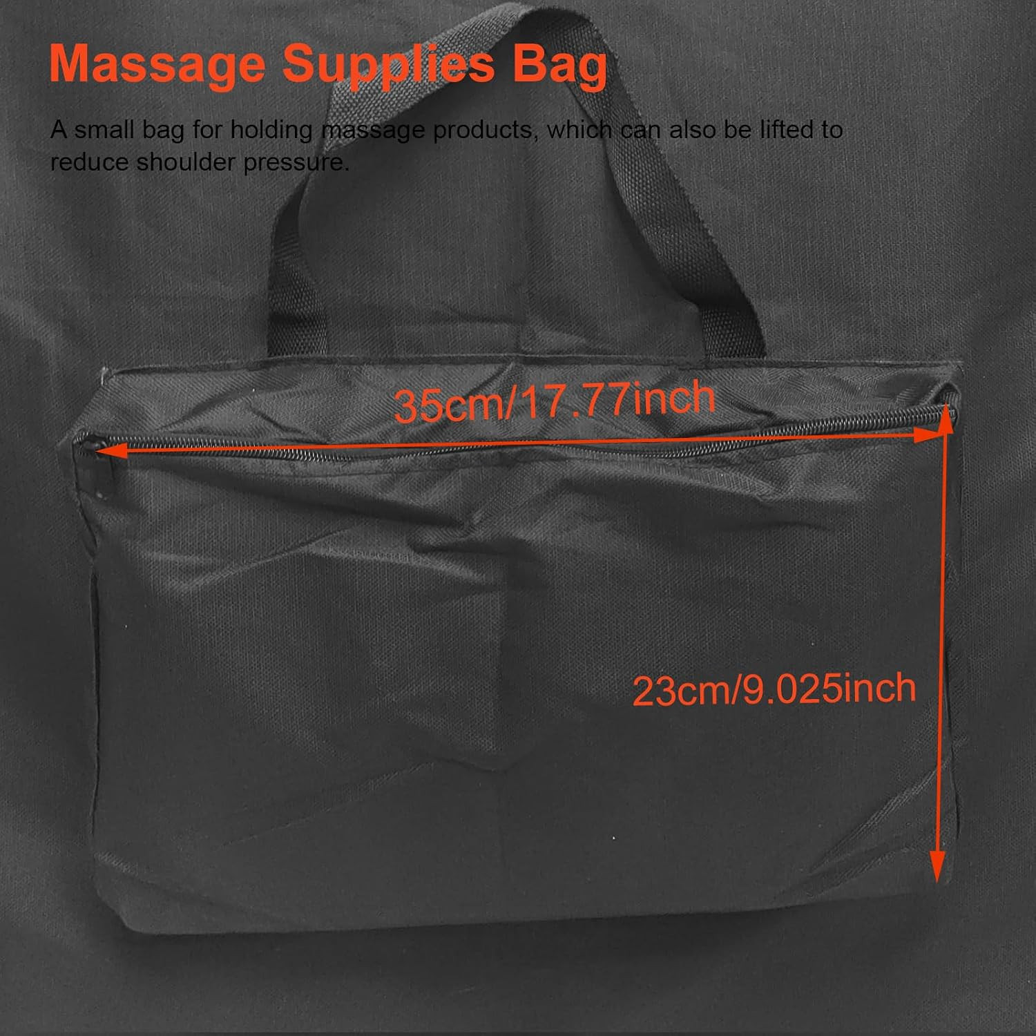 Heavy-Duty Massage Table Carrying Bag with Wheels & Strap - Model ETCB500