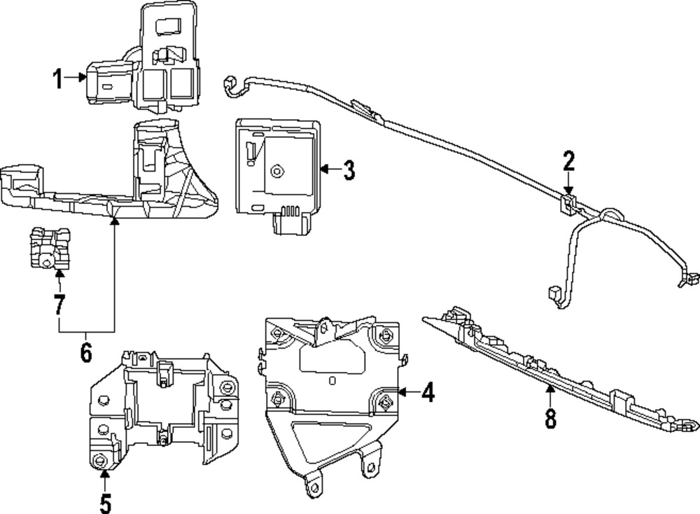 Genuine Honda CR-V - Mount Bracket 8S415-3A0-A10