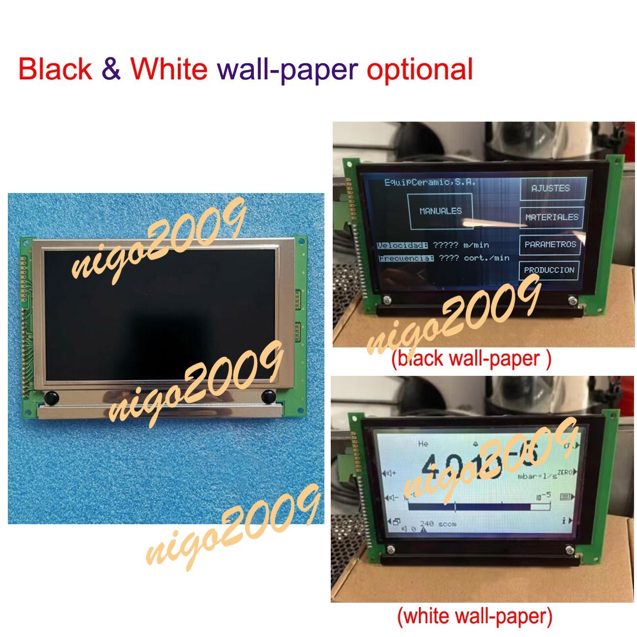 LCD Display Replacement for HITACHI LMG7420PLFC-X LMG7420PLFC 1-Year Warranty