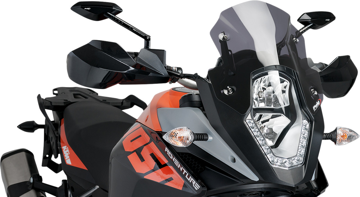PUIG - Race Windscreen 12-3/8in Dark Smoke for KTM | 6847F