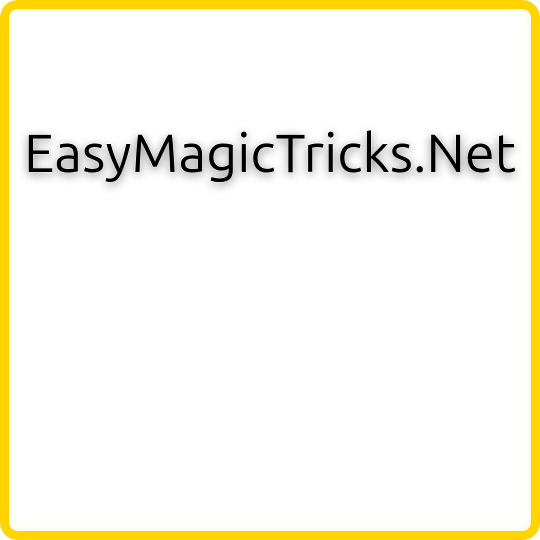 Domain Name Magic Site EasyMagicTricks.net