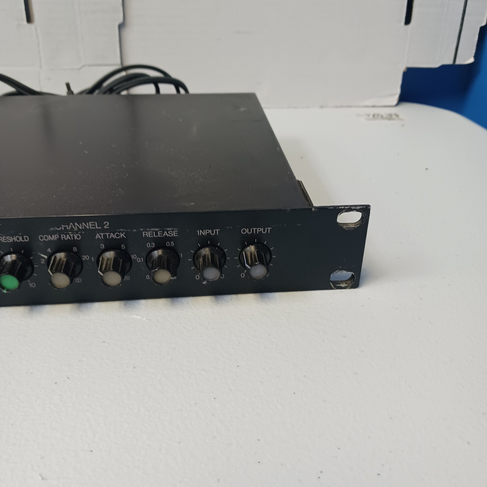 Yamaha GC2020 2-Channel Stereo Compressor Limiter Rackmount Dynamic Processor