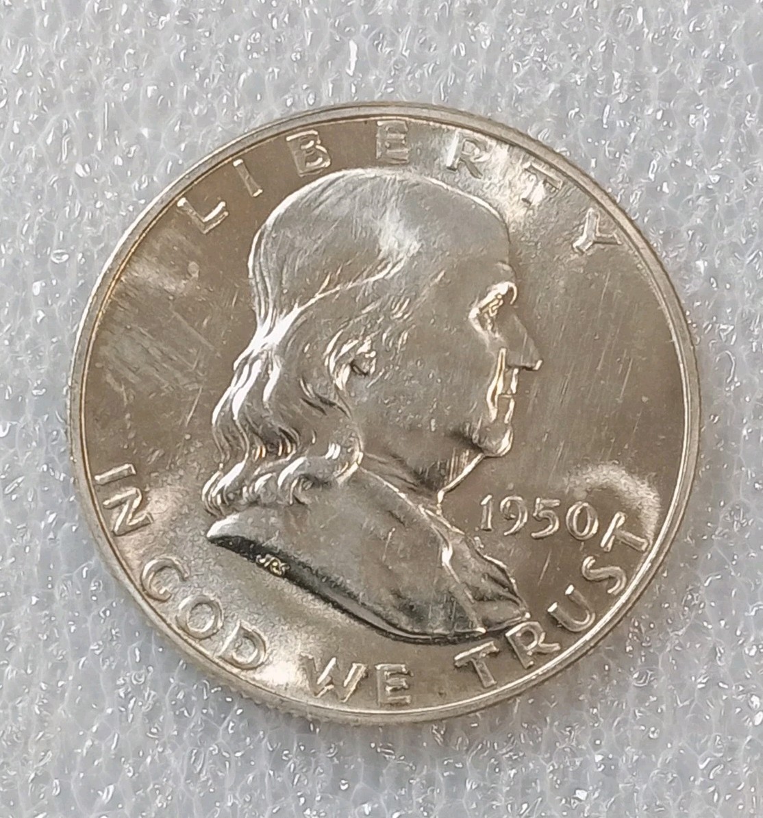 1950 Proof Silver Franklin Half dollar 50C (04)