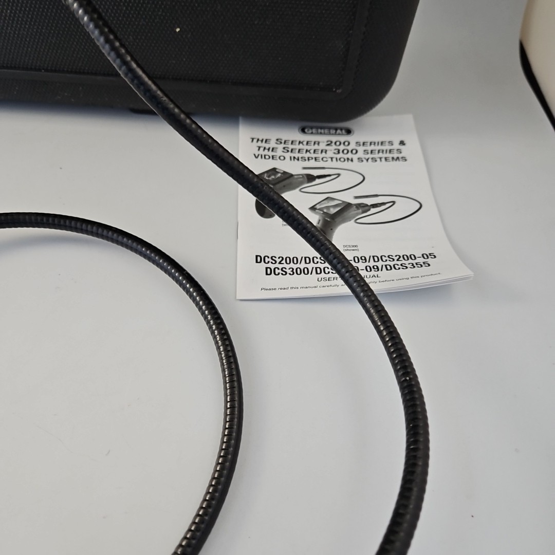 General - Camera Borescope 3.5 In. Screen & 9mm Probe DCS300-09