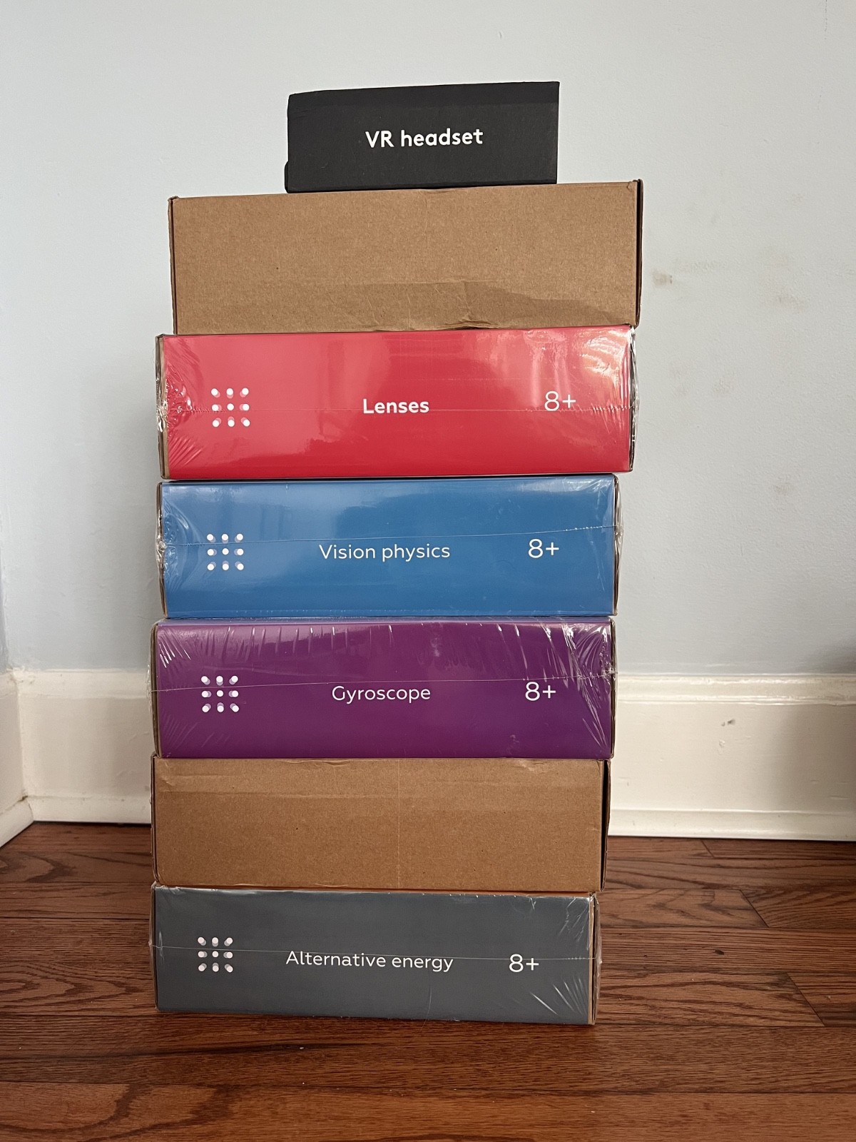 MEL Science Kits Set of 6: Luminescence, Energy, Gyroscope, Polarized Light, etc