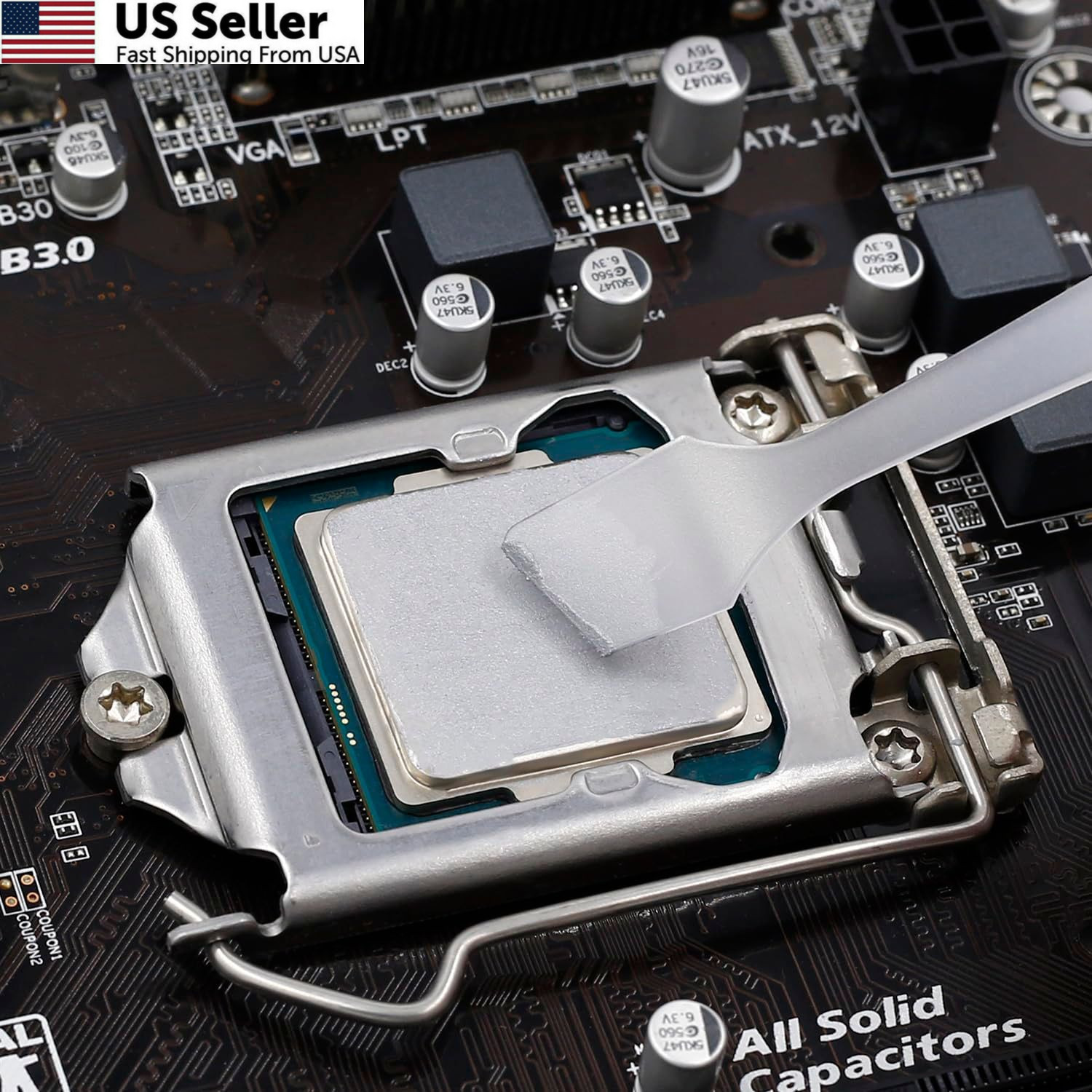 GENNEL 10-Pack GT-1 Silver CPU Thermal Paste (1g*10), High 10 Pack