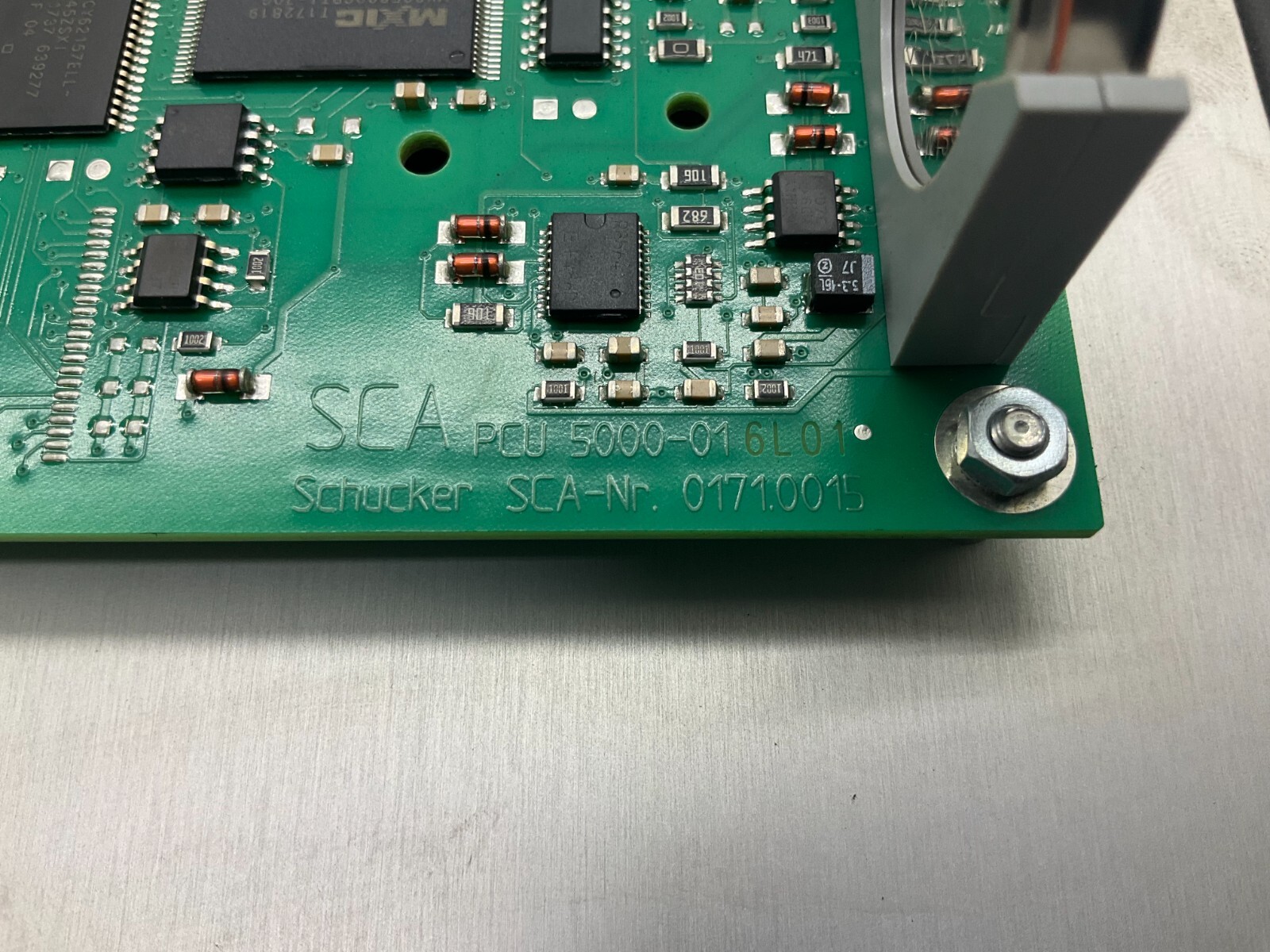 SCA Schucker PCU 5000-02 Control Board Interface Panel 0171.0015 (VT)