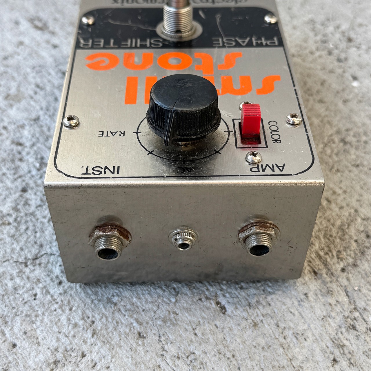 Electro-Harmonix small stone Phaser Pedal 4732 Tested & Works