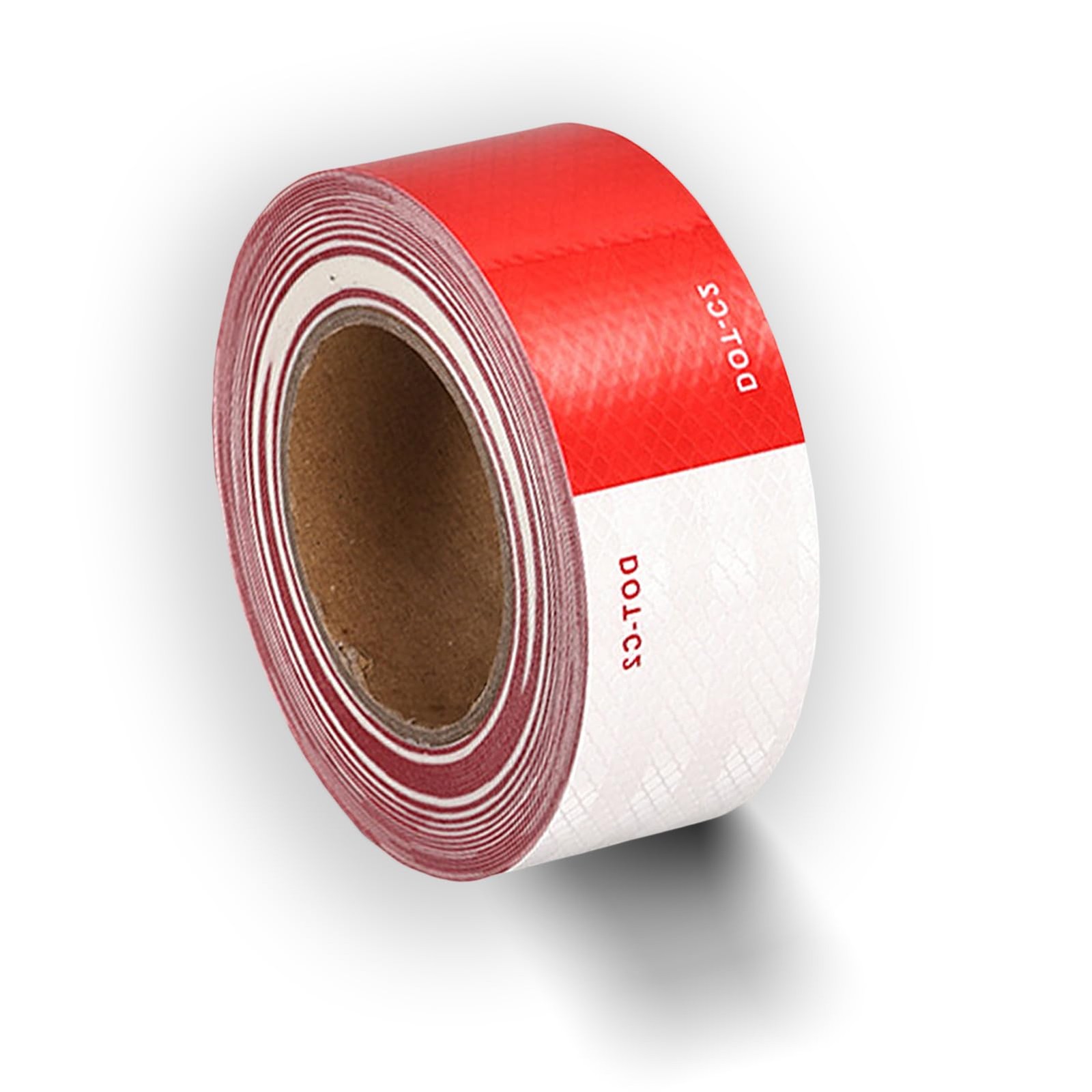 HMZXIN DOT-C2 Reflective Tape 2 2 Inch x 50 Feet, Red White