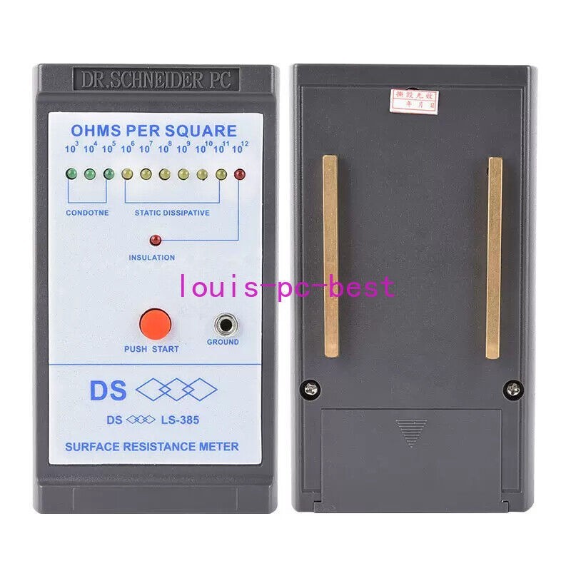 Brand New DS Surface Resistance Meter LS-385 Antistatic Pad Tester
