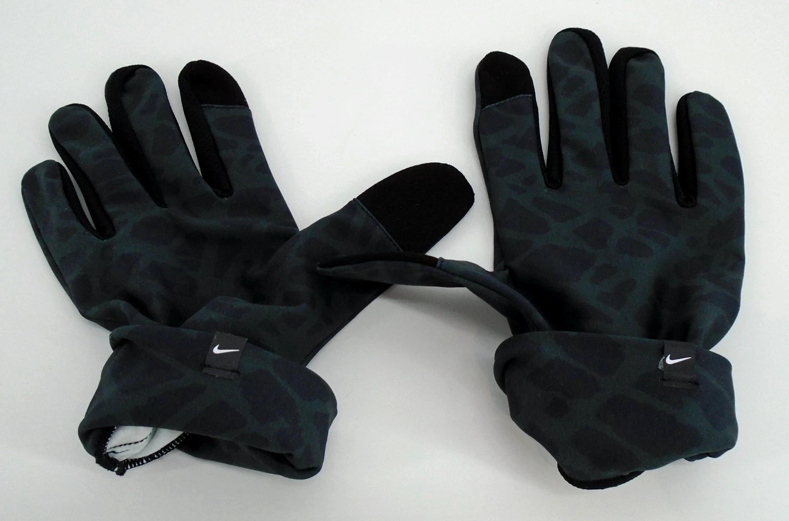 Nike Lightweight Tech Gloves Men's Small Touch Screen Black/Anthracite/Silver