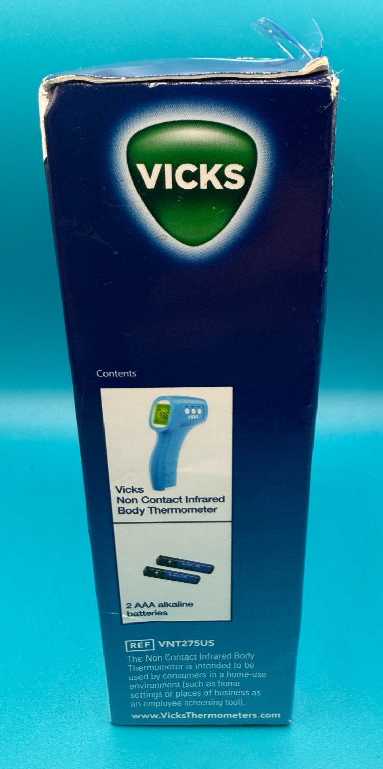 Vicks VNT275US Non-Contact Thermometer - Blue