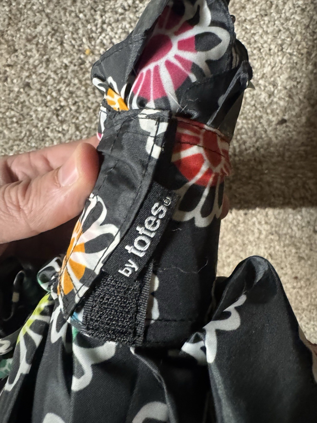 Totes Flower Print Umbrella!