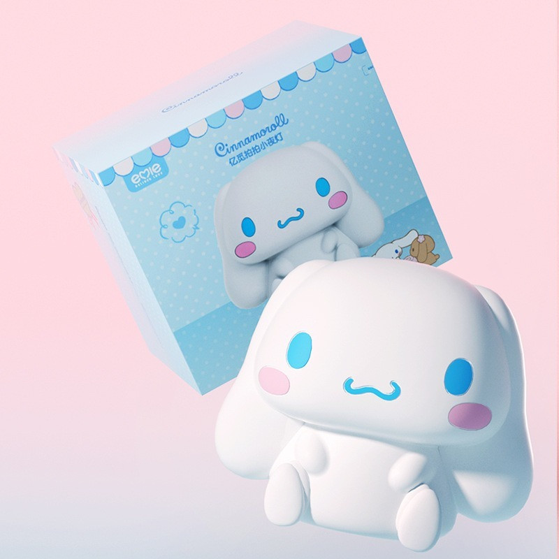 Cinnamoroll Pat Night Light Cartoon Cute USB Rechargeable Induction Bedside Lamp