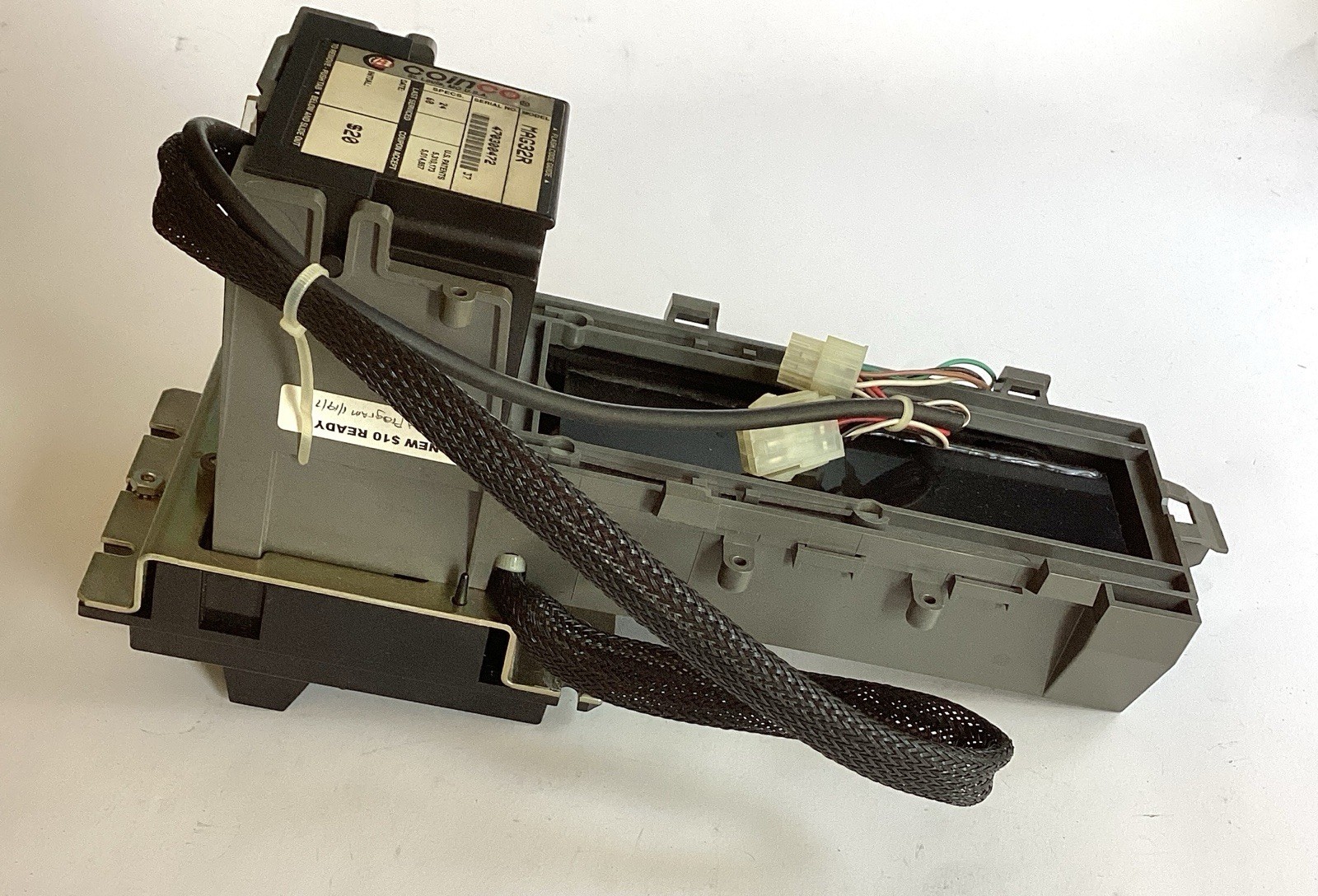 Coinco MagPro MAG32R bill acceptor/validator with 2 StackerBoxes Untested