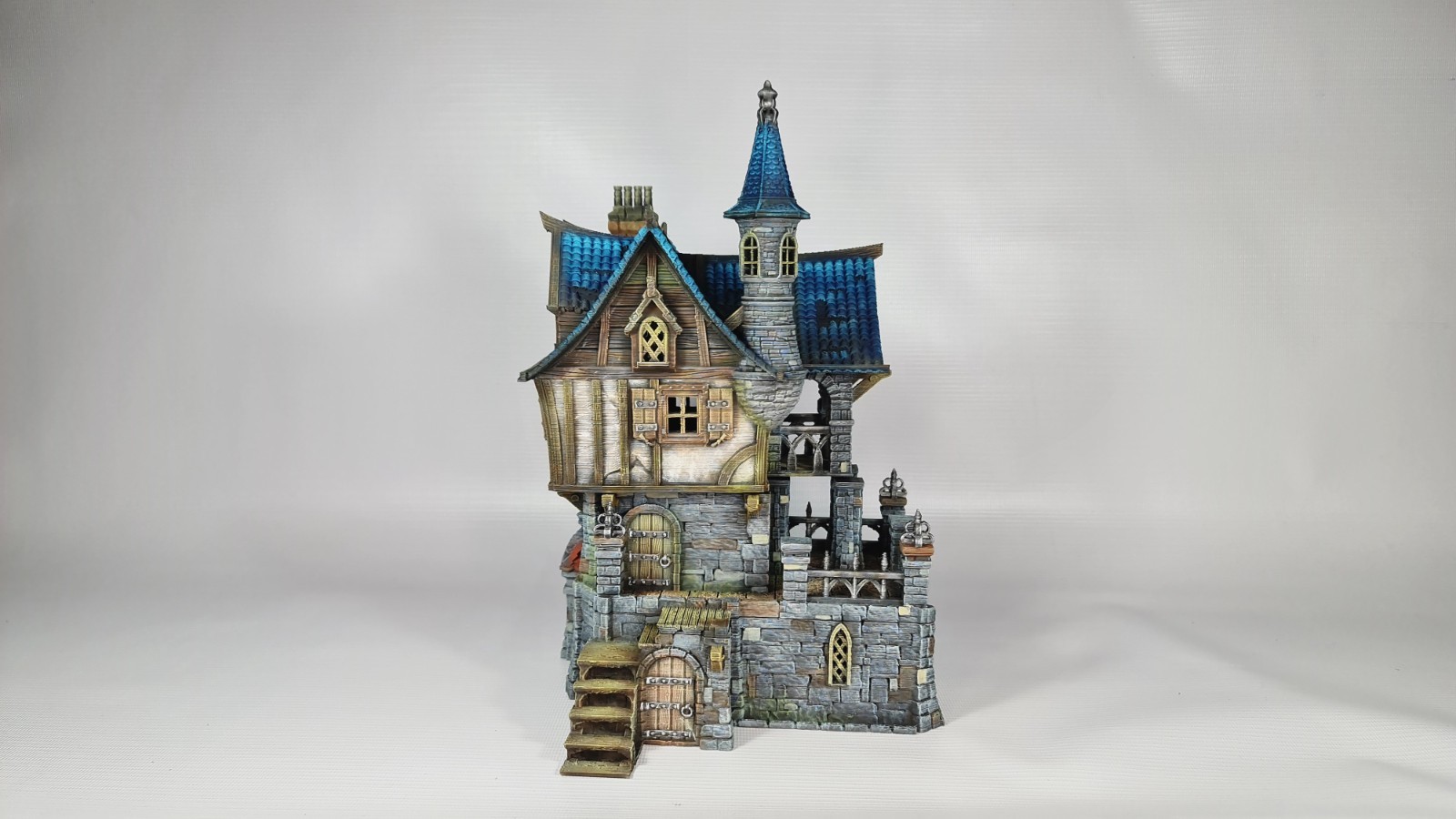 3d printed Fantasy house 28mm DnD Miniatures, Tabletop terrain, RPG, War Game