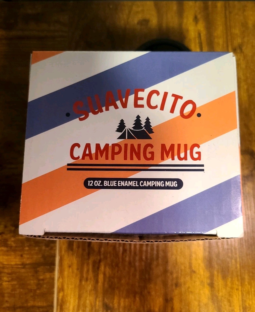 SUAVECITO ENAMEL CAMPING COFFEE MUG