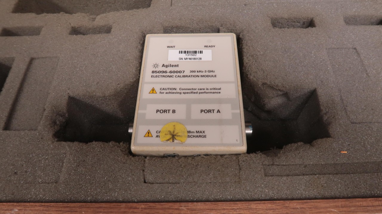 AGILENT 85096-60007 131502 MY46180128 ELECTRONIC CALIBRATION MODULE T168224