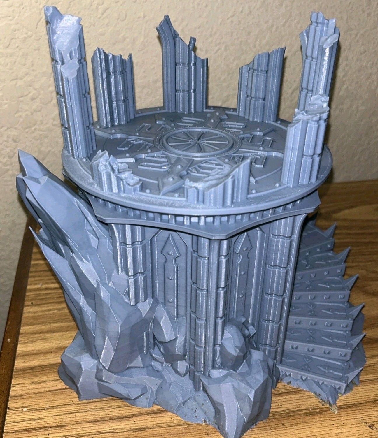 Large Chaos Tower Ruins Terrain Perfect For Warhammer 40k & AoS Trench Crusade