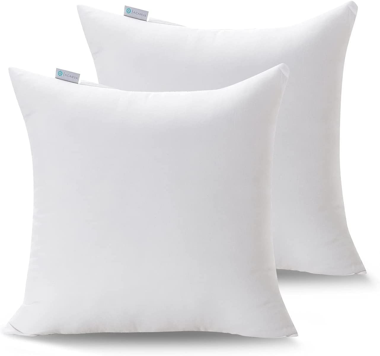 Decorative Throw Pillow Inserts Sofa Bed Couch & Chair Square Euro Sham Form