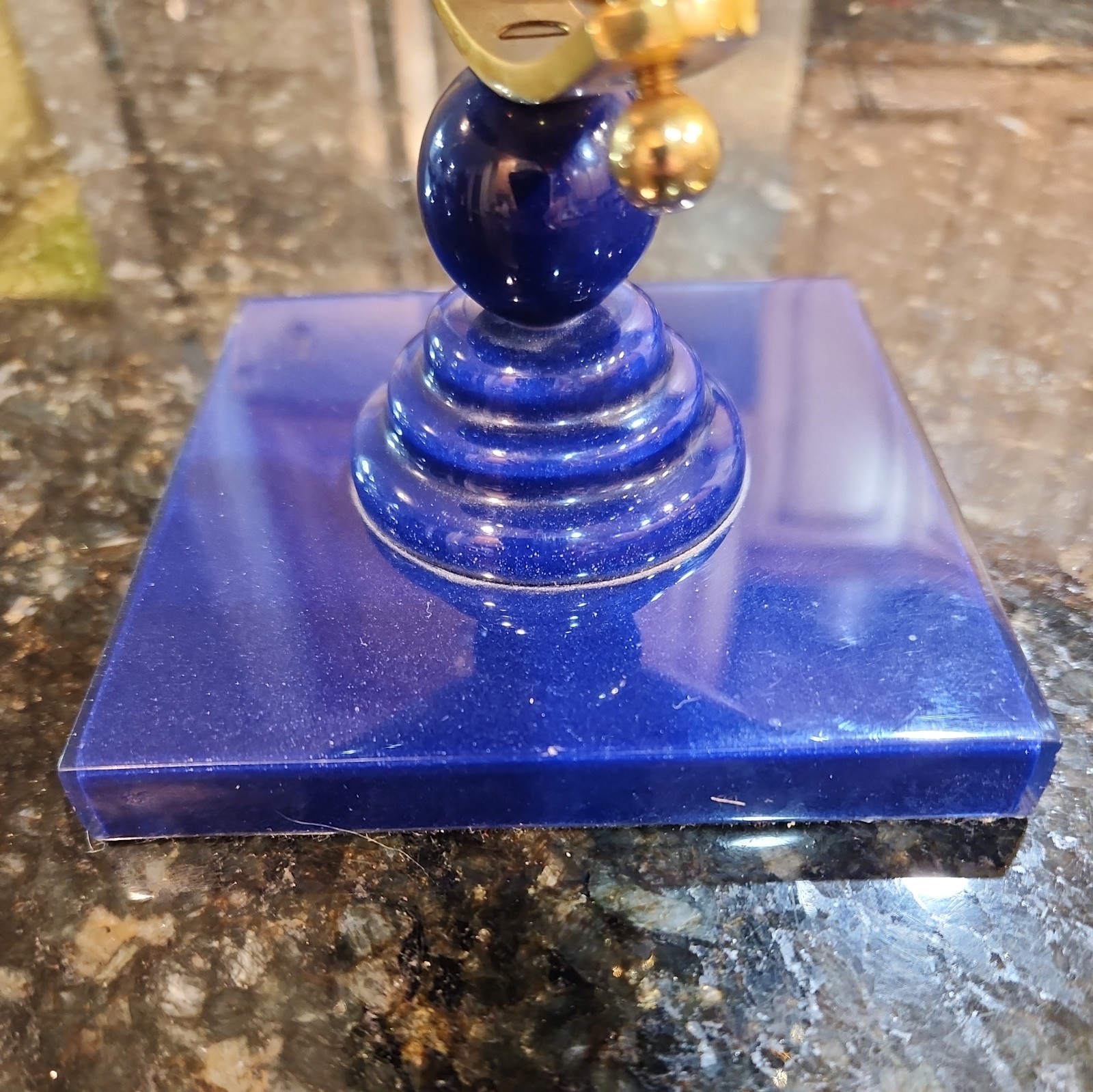 Small Lapis Gemstone Globe