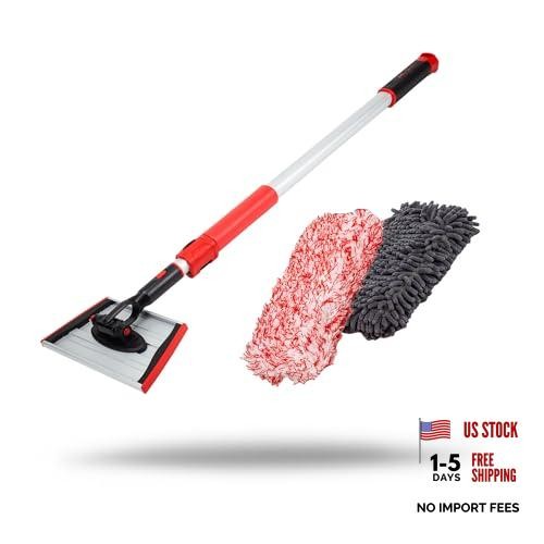 Universal IncrediStick Car Wash Stick & Mitt – Extends to 4ft with
