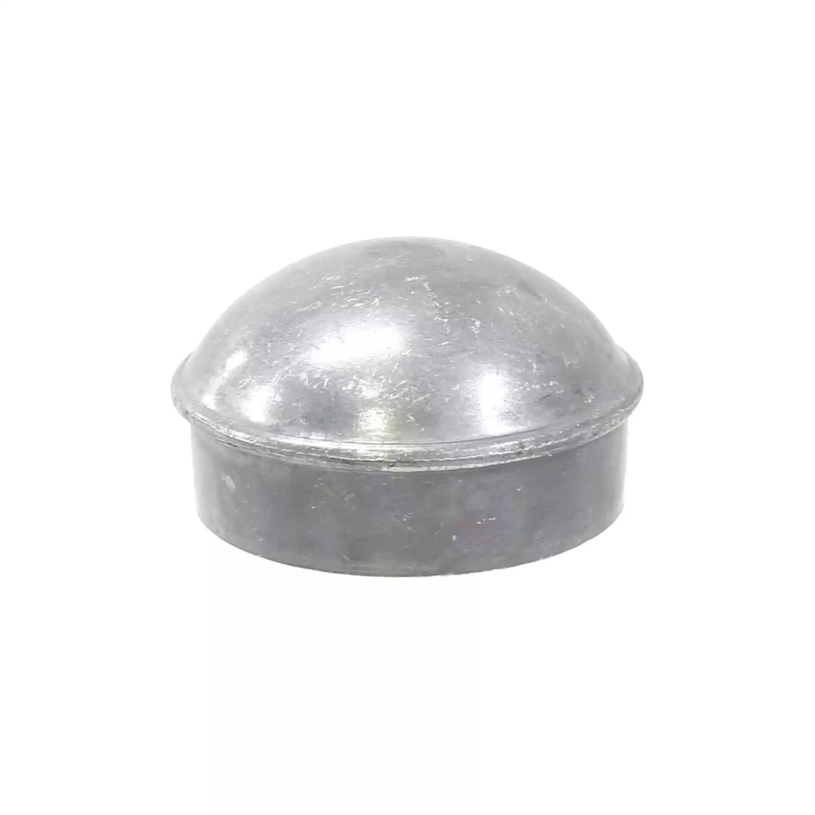 Galvanized Steel Dome Fence Post Cap - Chain Link - 2 1/2"