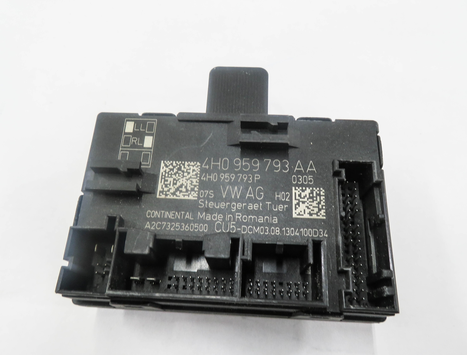 2014 PORSCHE CAYENNE (958) LEFT FRONT DRIVER DOOR CONTROL MODULE