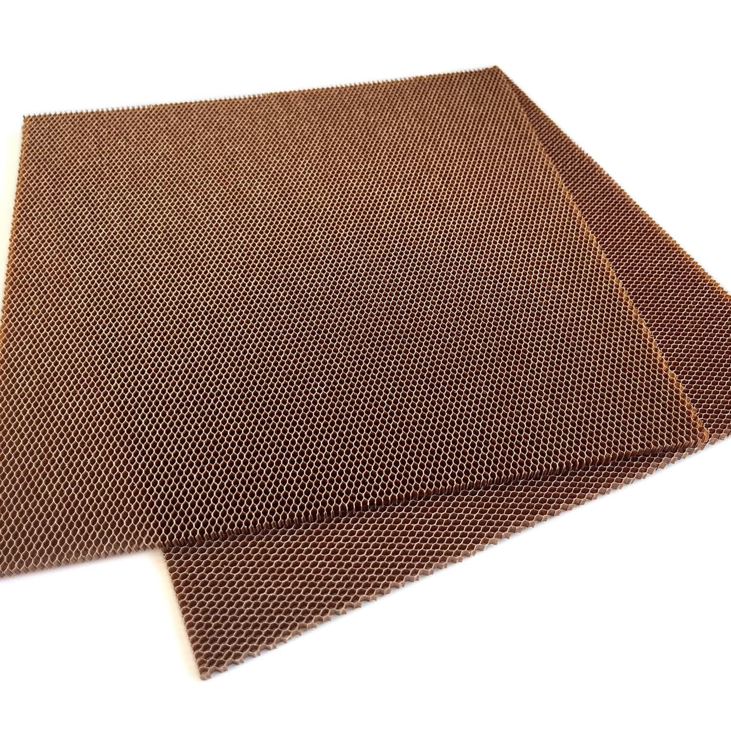Diycoming 2pcs Aramid Honeycomb Core Sheet Panel 5mm Ultra-Lightweight for Re...