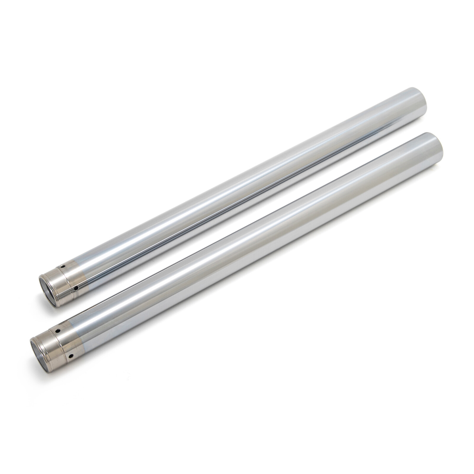 49mm Chrome Silver Fork Tubes For Harley Dyna FXDB FXDL 06-17 FXDBA 2013 FXD