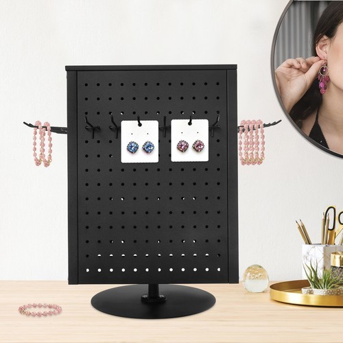 Pegboard Rotating Display Stand 4 Sided Spinning Peg Board Display Peg Board USA