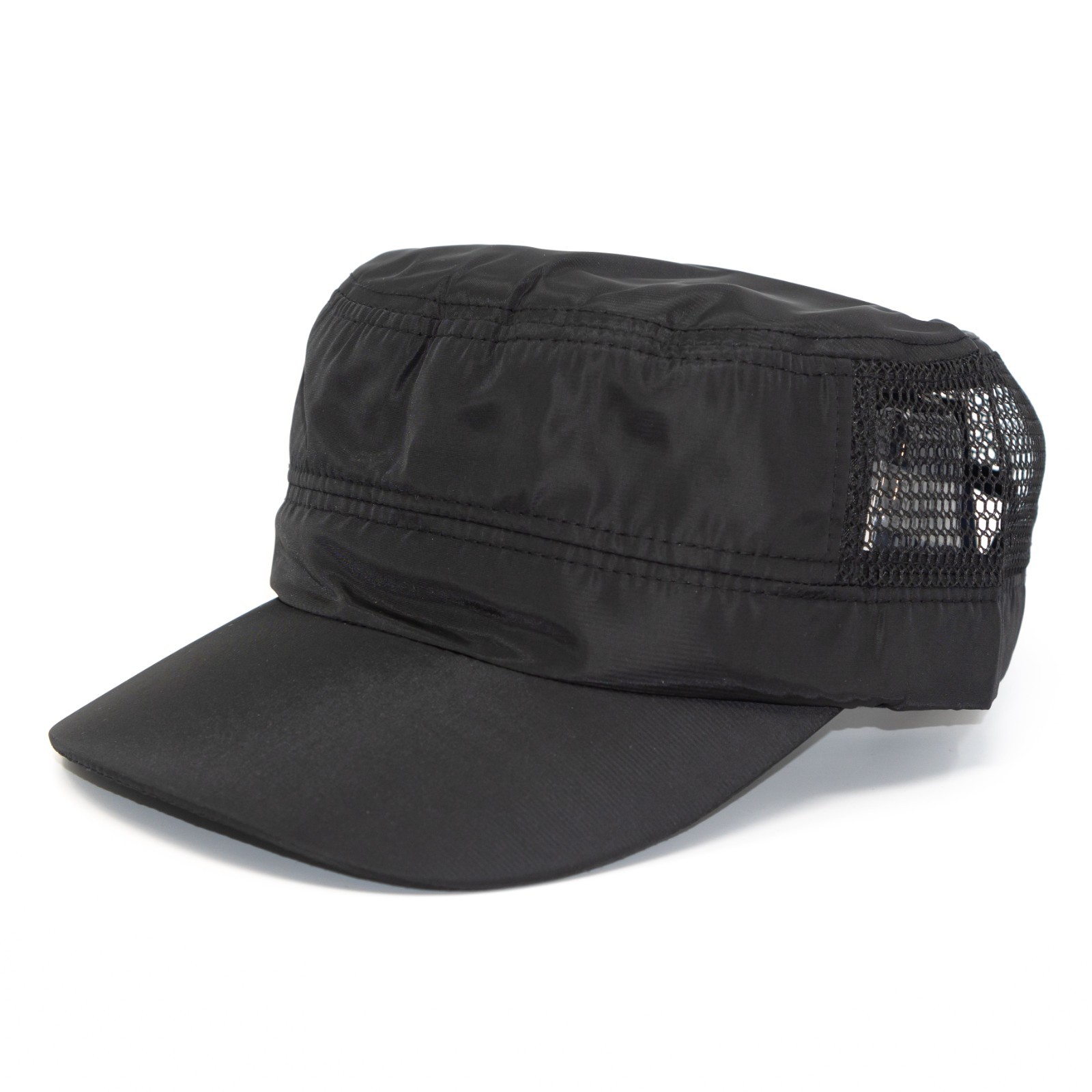 Unisex Military Cadet Hat Army Patrol Cap Mesh Breathable Outdoor Adjustable Hat