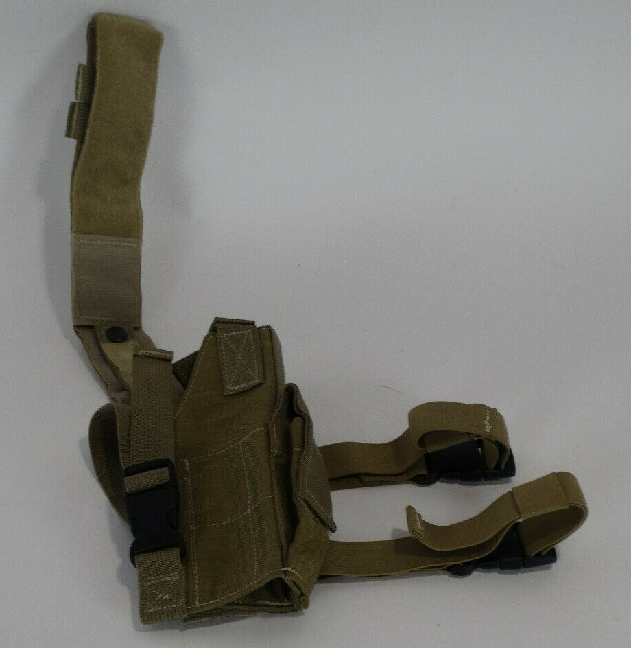 Paraclete Right Hand Coyote Brown Soft Drop Leg Holster
