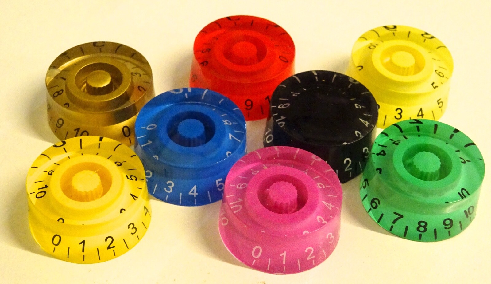 Speed Dial Knobs for Gibson or Epiphone style guitars 18T Spline