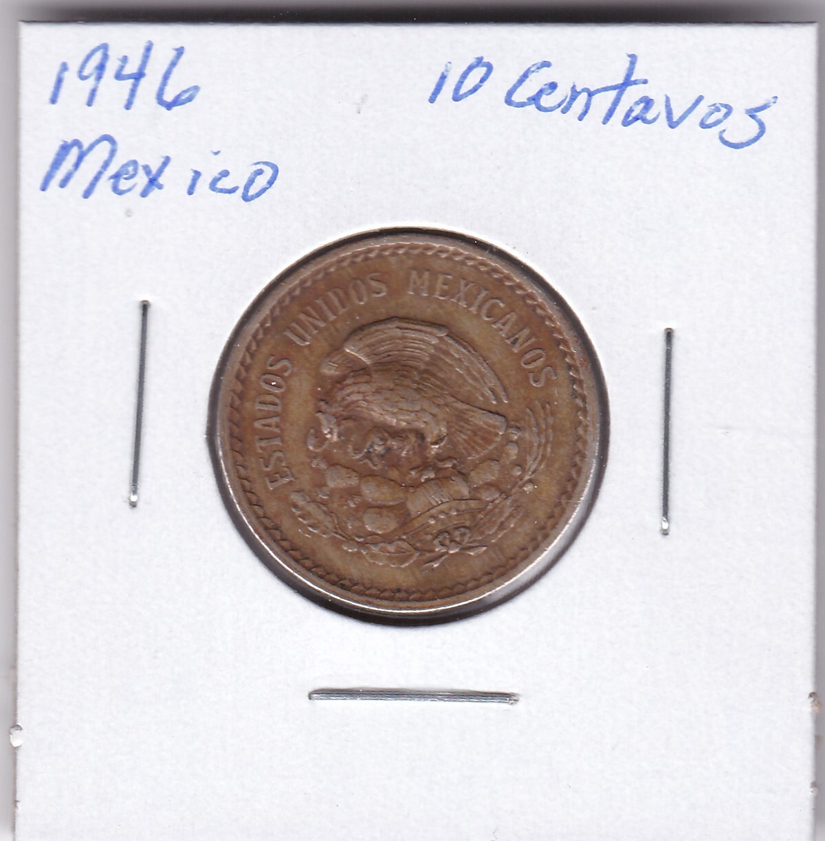 1946 Mexico 10 Centavos