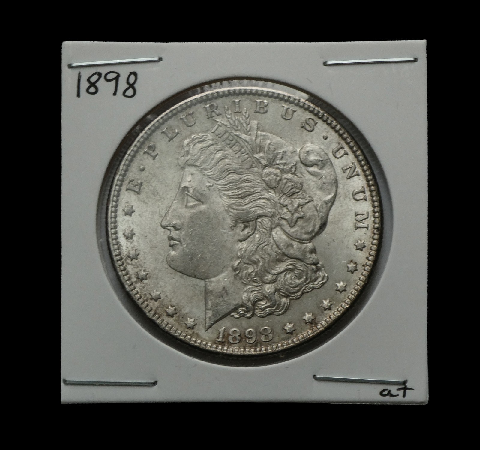1898 Morgan Silver Dollar struck at Philadelphia Mint