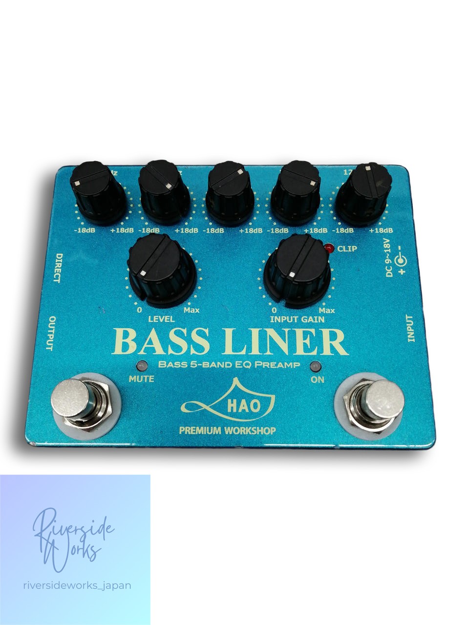 HAO BASS LINER Bass Effect Pedal for Musicians JP