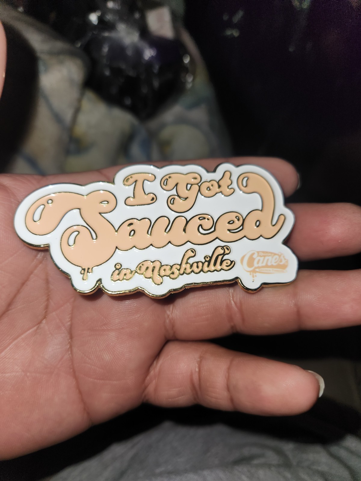 I Got Sauced In Nashville Raising Cane's Magnetic