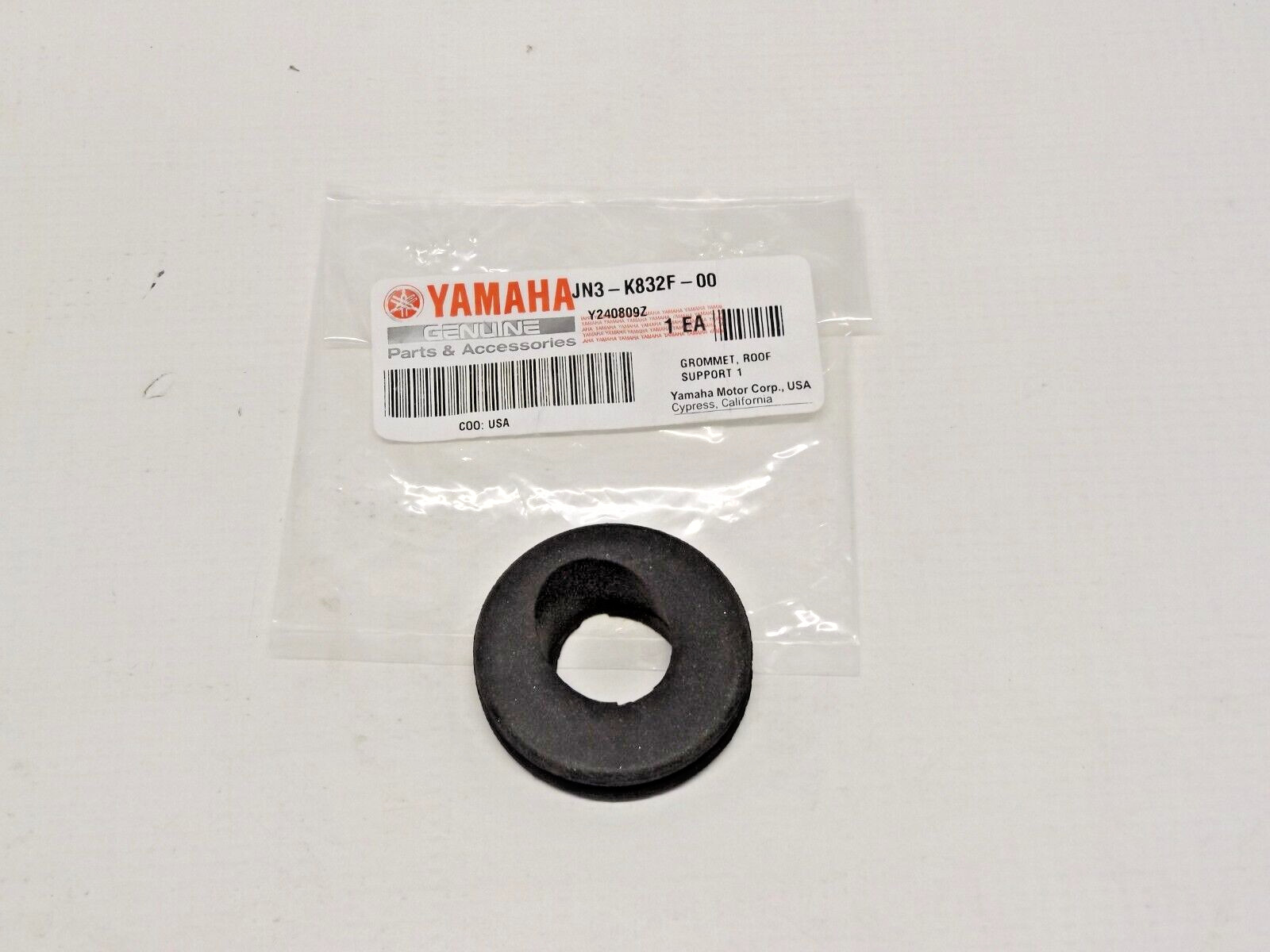 NOS YAMAHA JN3-K832F-00-00 ROOF SUPPORT GROMMET 1 G14 G16 G19 G20 G22