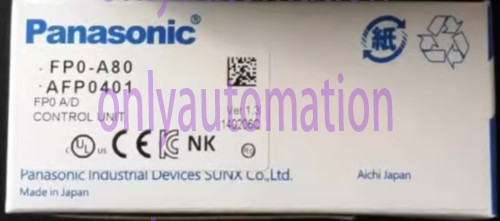 PANASONIC FP0-A80 AFP0401 Programmable Controller Analog Input AD Converter Unit