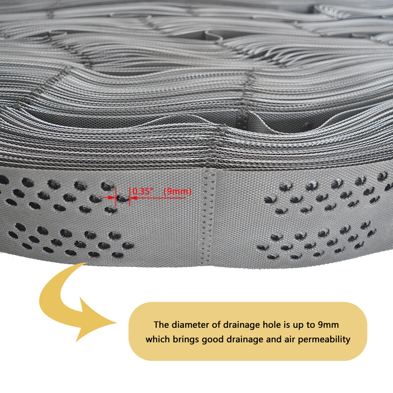 Multi-functional High Strength Geocell 2m*4m*7.5cm 8㎡ for Foundation & Slope