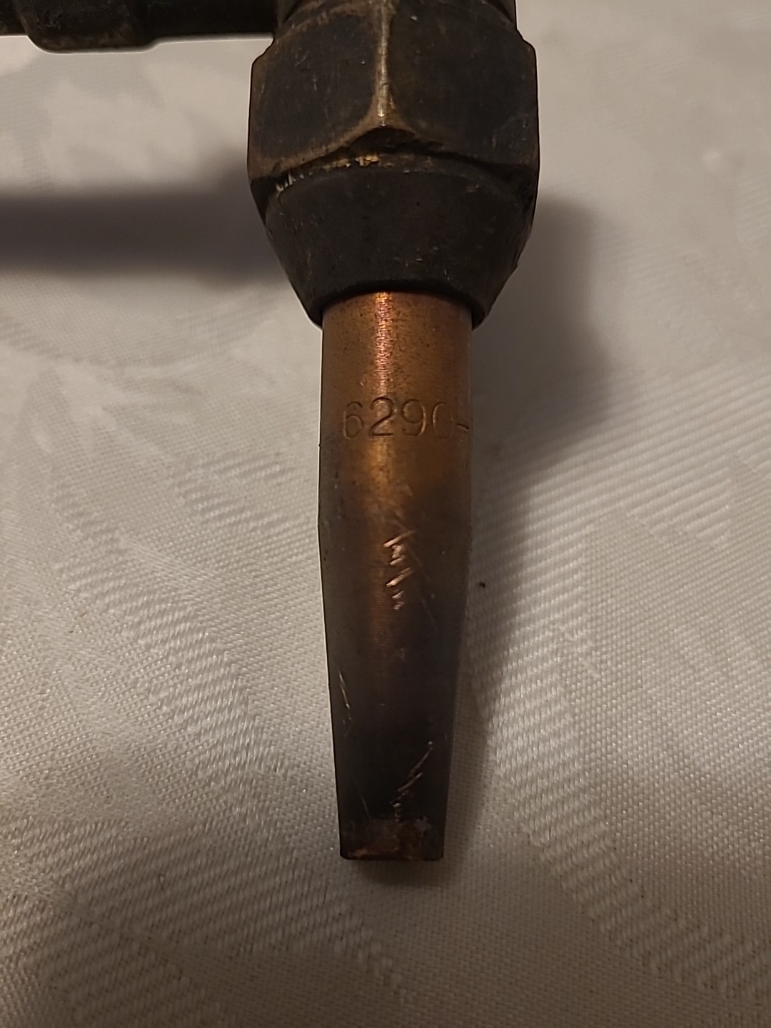 Vintage Cutting Torch Head and Tip Cutting Tool Attachment #442C